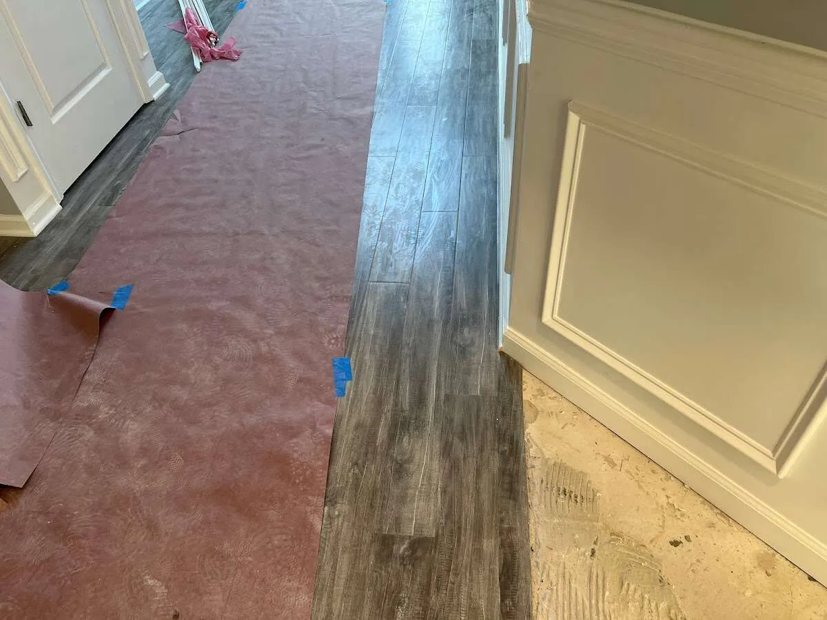 Completed marble shower restoration in La CaÃ±ada Flintridge